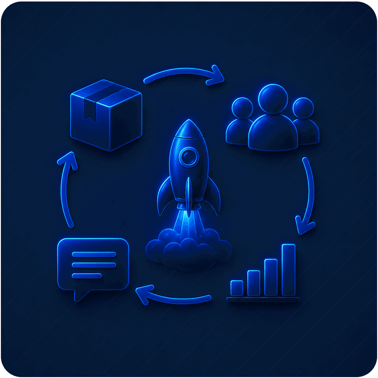 Post-launch momentum plan with updates and community follow-up.