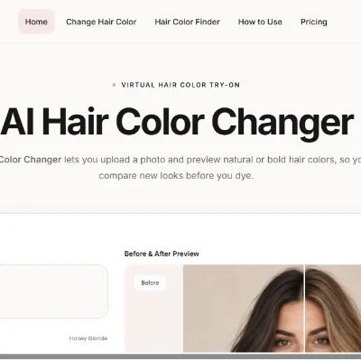 AI Hair Color Changer logo