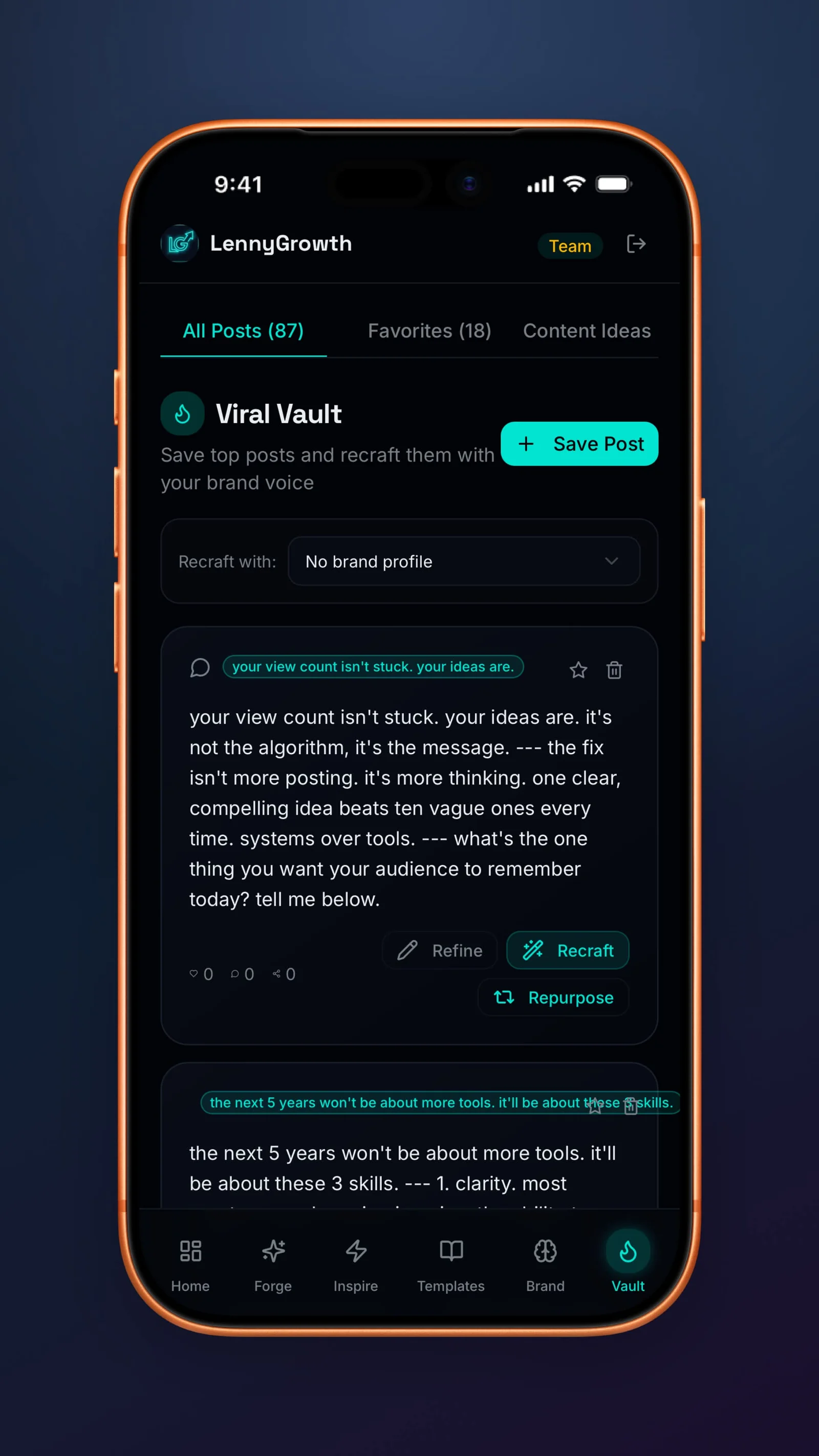 LennyGrowth — The AI Writing Tool Threads Creators Actually Use gallery image 7