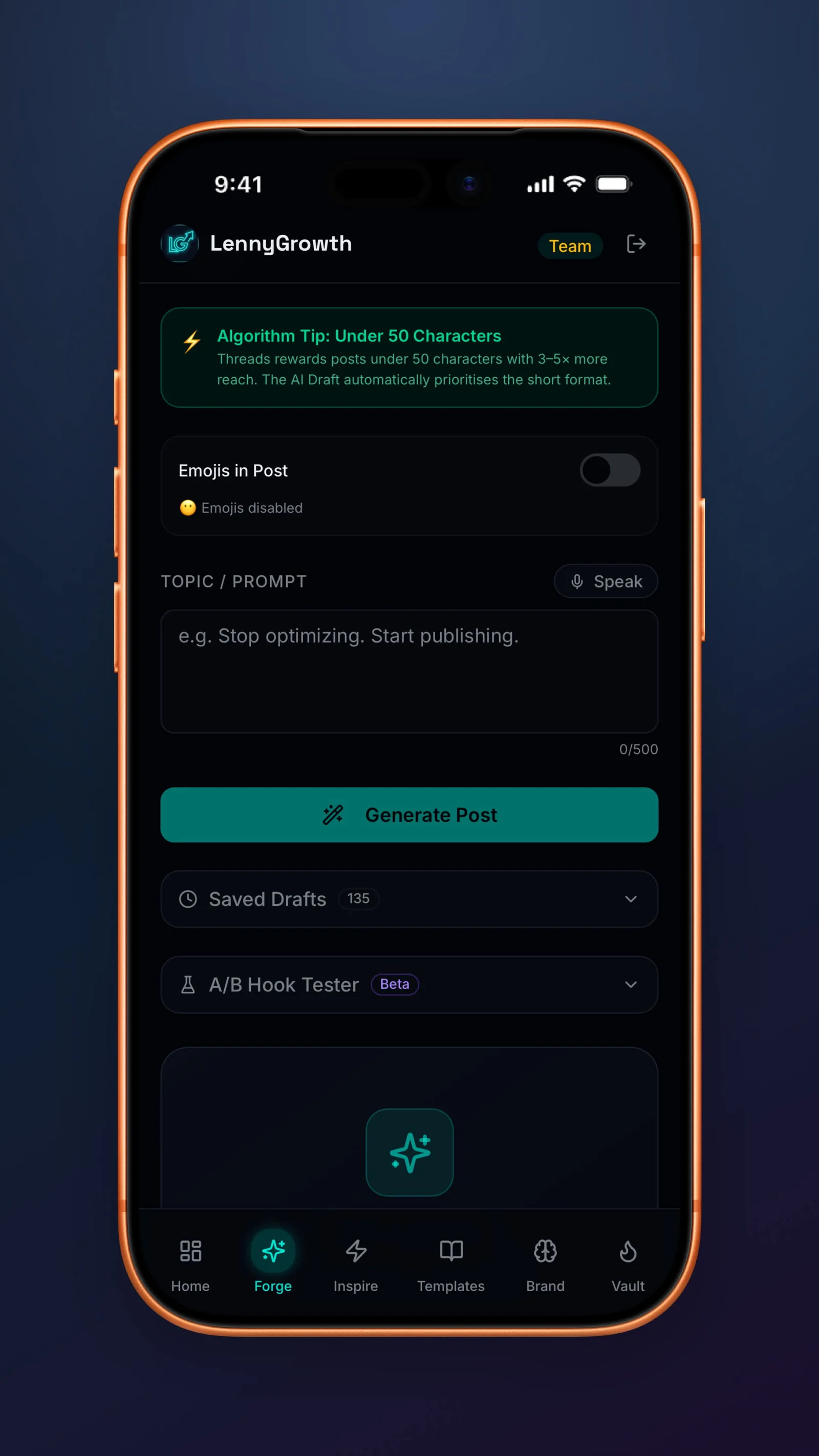 LennyGrowth — The AI Writing Tool Threads Creators Actually Use gallery image 2