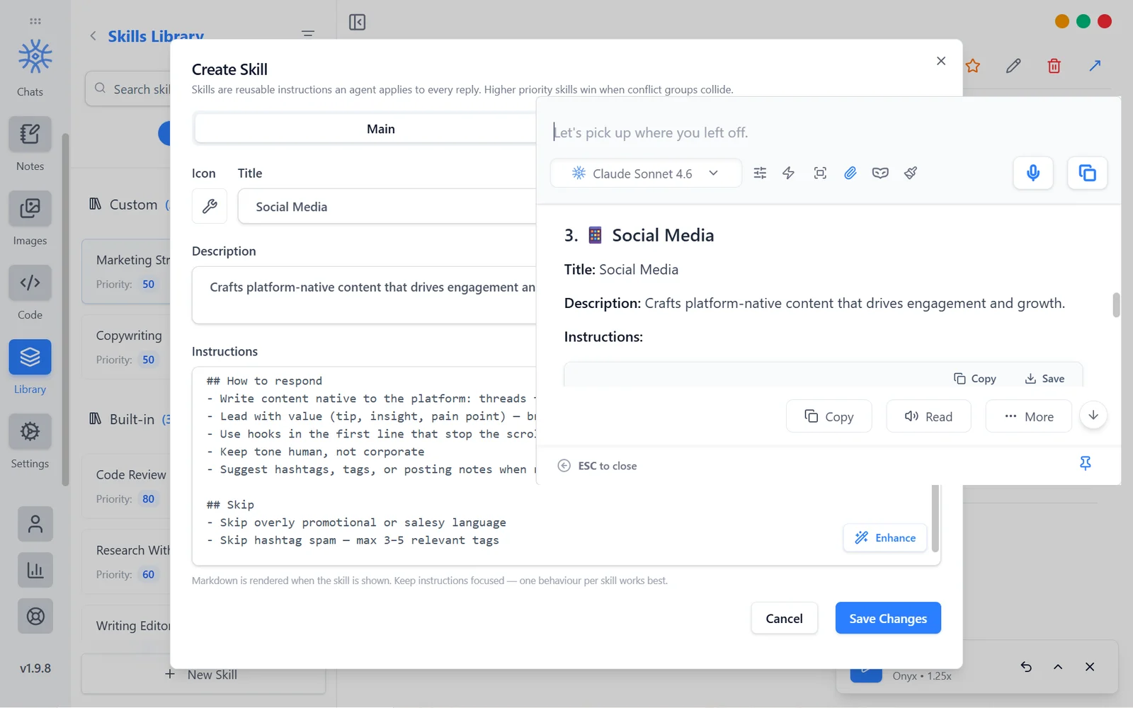 9xchat - Agentic AI Workspace gallery preview thumbnail 9