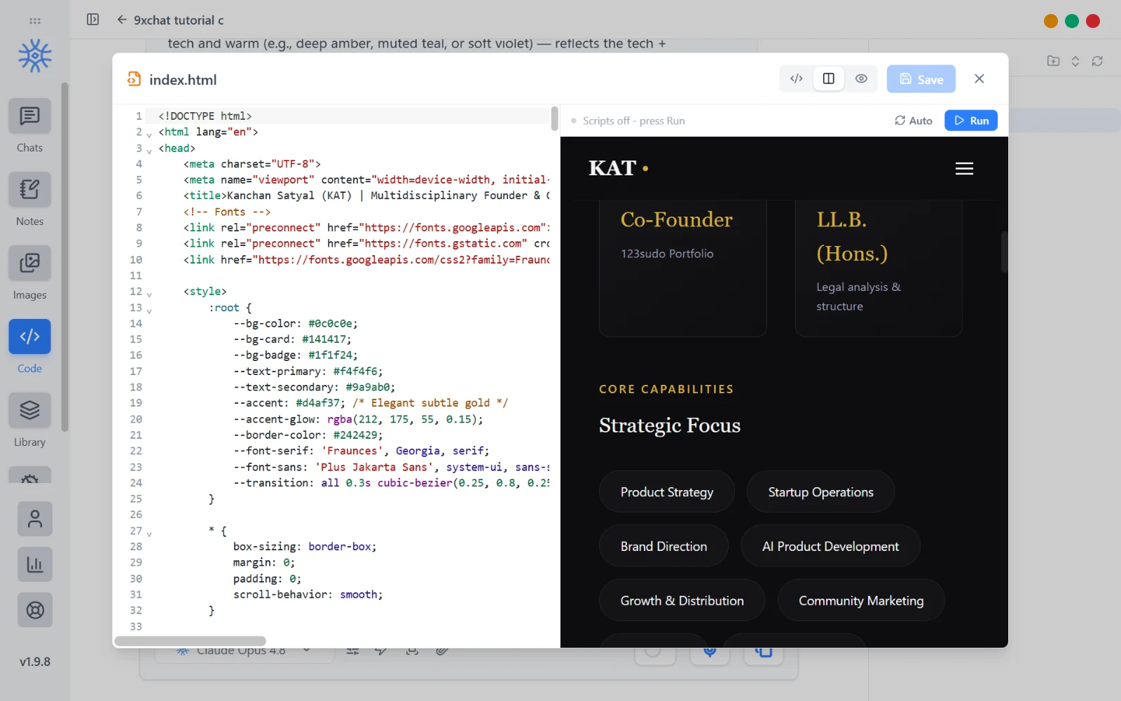 9xchat - Agentic AI Workspace gallery preview thumbnail 7
