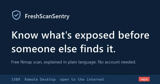 FreshScanSentry logo